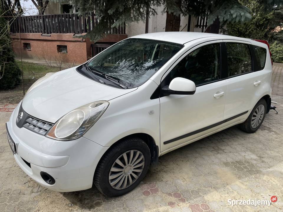 NISSAN NOTE 186 PRZEBIEG 2008 SPRAWNY ZADBANY Warszawa sprzedam