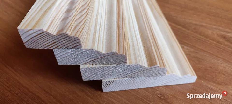 Listwa drewniana frezowana 20 x 45 z małym podlaskie Narew
