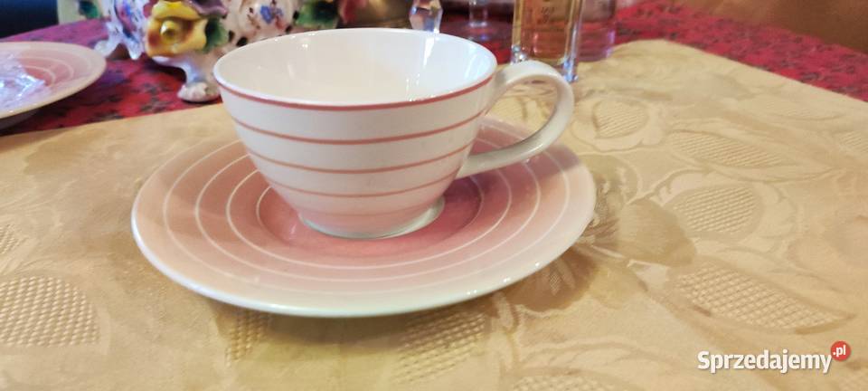 Filiżanka do herbaty porcelana Villa Italia ecru Wrocław