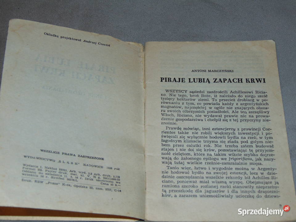 Piraje lubią zapach krwi Marczyński Olszakowski Lublin