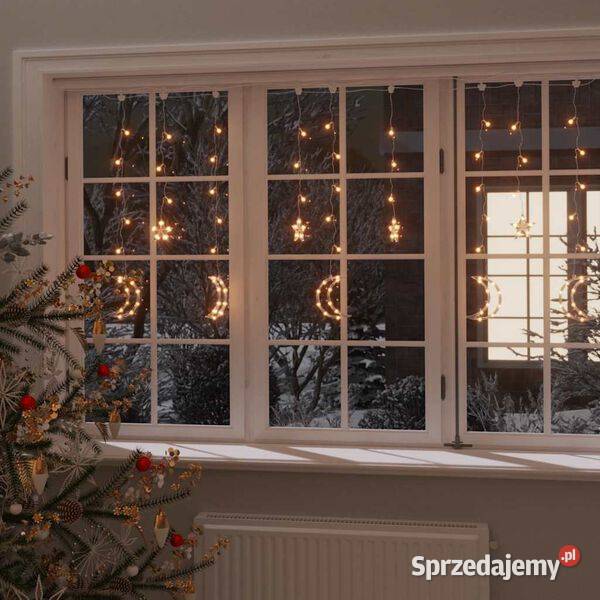 vidaXL Lampki świąteczne z gwiazdkami i mazowieckie Warszawa