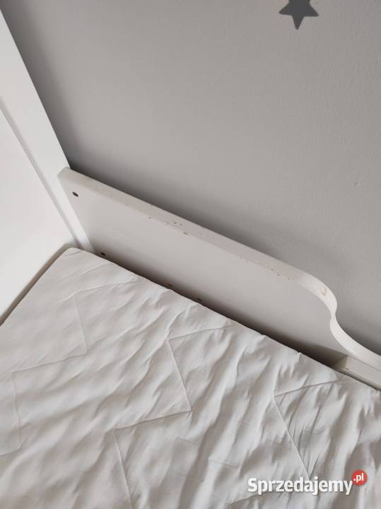 Łóżko łóżeczko ikea dziecka rozsuwane sundvik Busko-Zdrój sprzedam