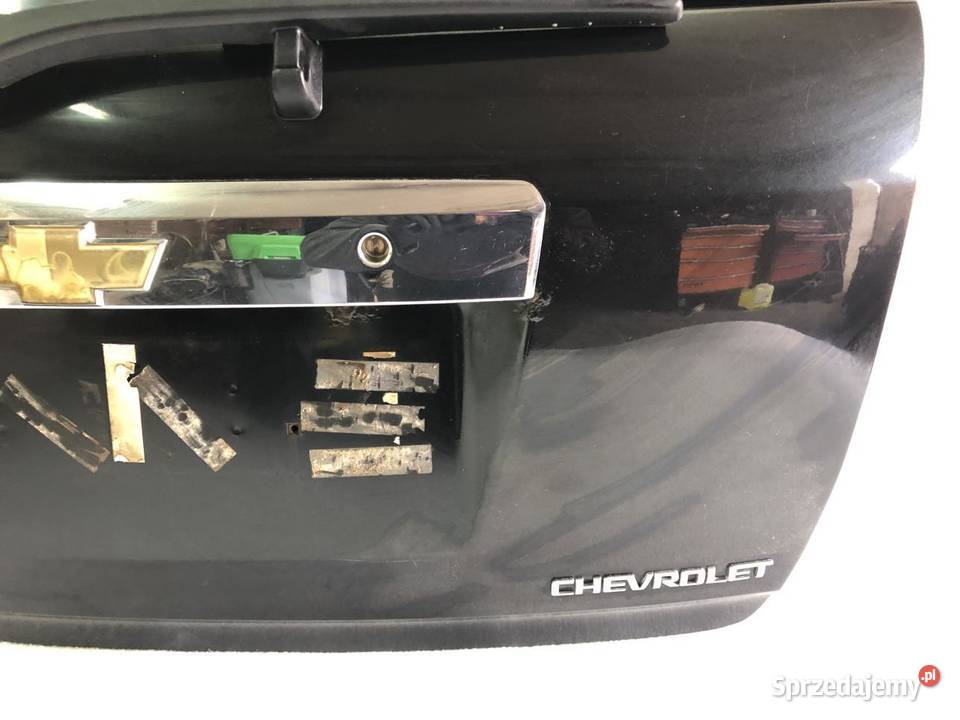 KLAPA BAGAŻNIKA CHEVROLET CAPTIVA I GAR Klapy bagażnika sprzedam