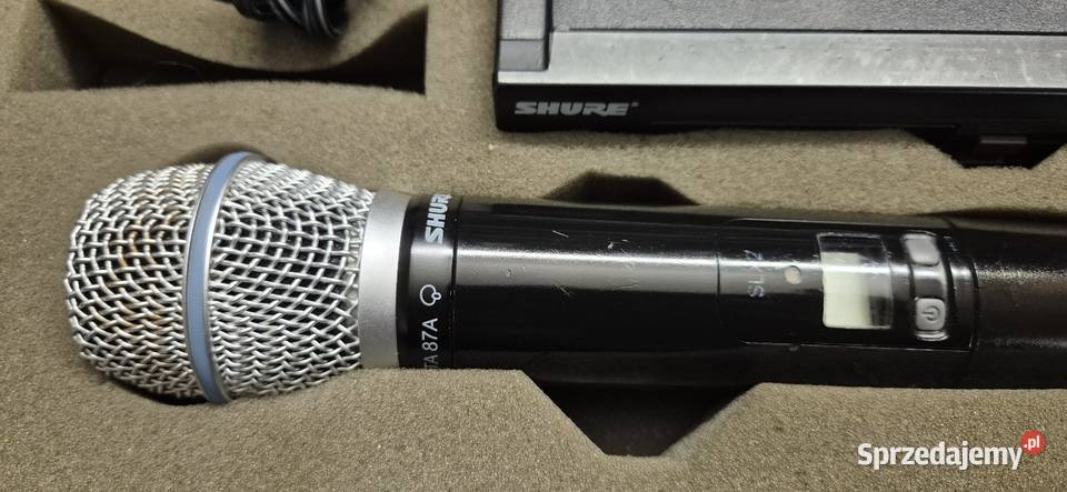 Shure SLX24BETA87A Oryginalny zestaw Konin