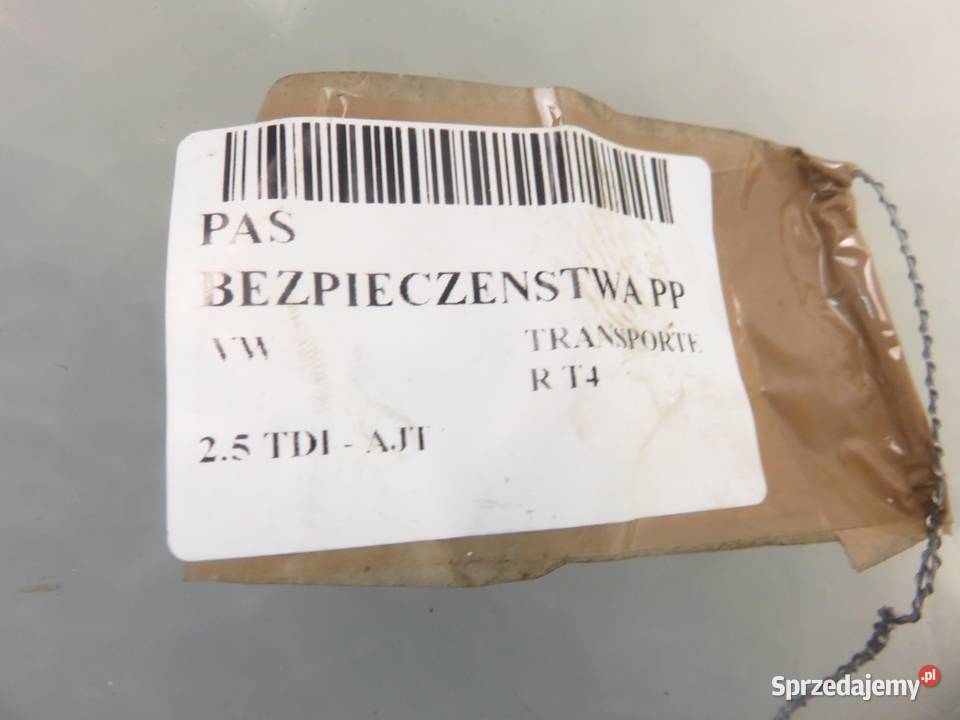 PAS PRAWY PRZEDNI VW TRANSPORTER T4 7D0857806 Pasy bezpieczeństwa