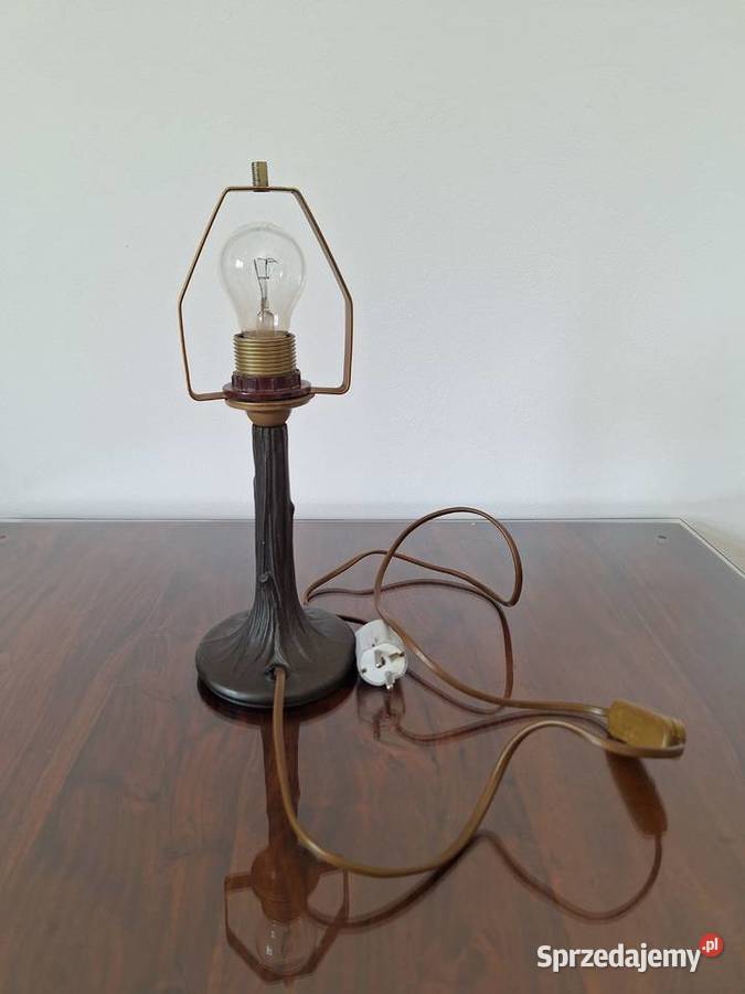 Lampa witrażowa stojąca szkło Tiffany biurkowa Gdańsk