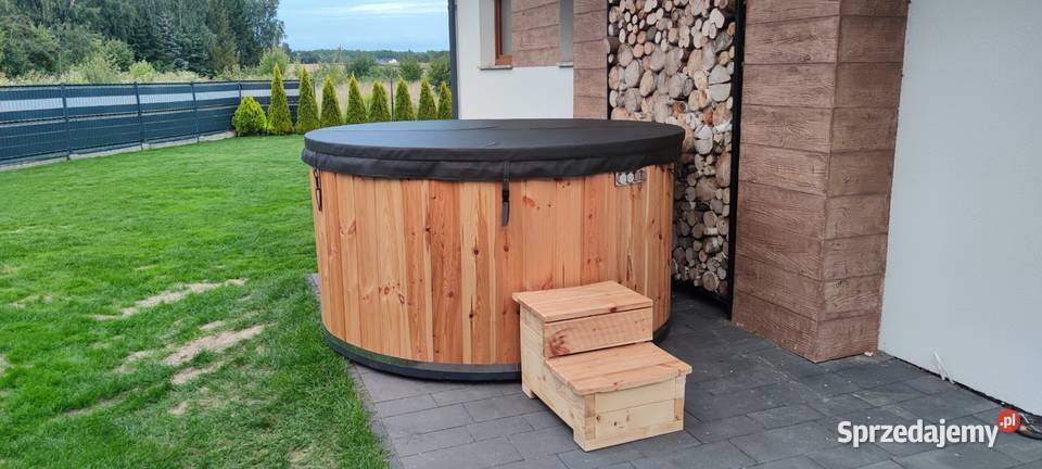 Balia ogrodowa jacuzzi dzakuzi bania ruska bania Balie pomorskie