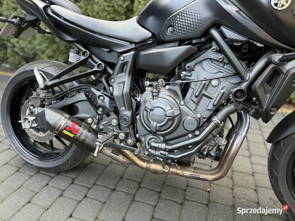 Yamaha MT07 ABS MT07 2021 Cyklop A2 Akrapovic 689cm3 Ostrów Wielkopolski