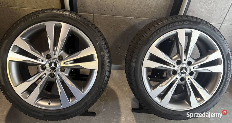 ZIMA 18 Mercedes w205 c klasa OEM felgi koła Lubasz
