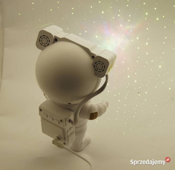 Projektor gwiazd lampka nocna led Astronauta Białystok