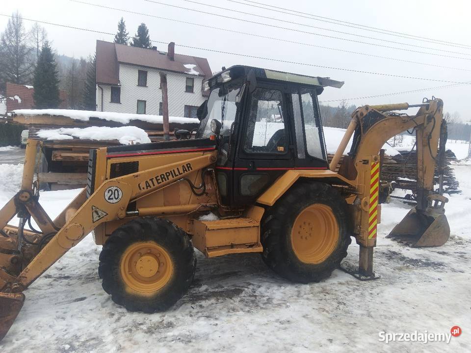 koparko ładowarka Cat 428 śląskie Sól sprzedam