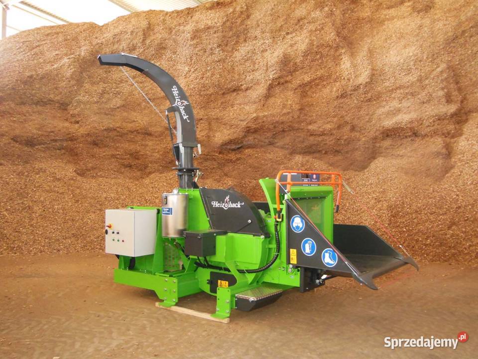 Rozdrabniacz do drewna Heizohack w zastosowaniu lubuskie Kożuchów