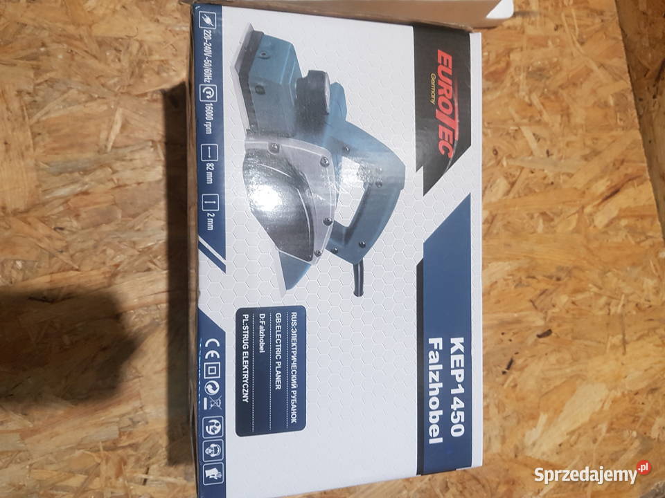 STRUG ELEKTRYCZNY HEBEL DO DREWNA HEBLARKA 1450W