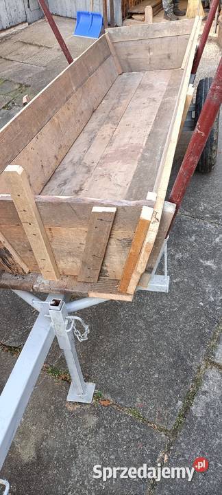 wóz ciągnikowy dwukołówka dwukółka Przyczepy rolnicze Limanowa