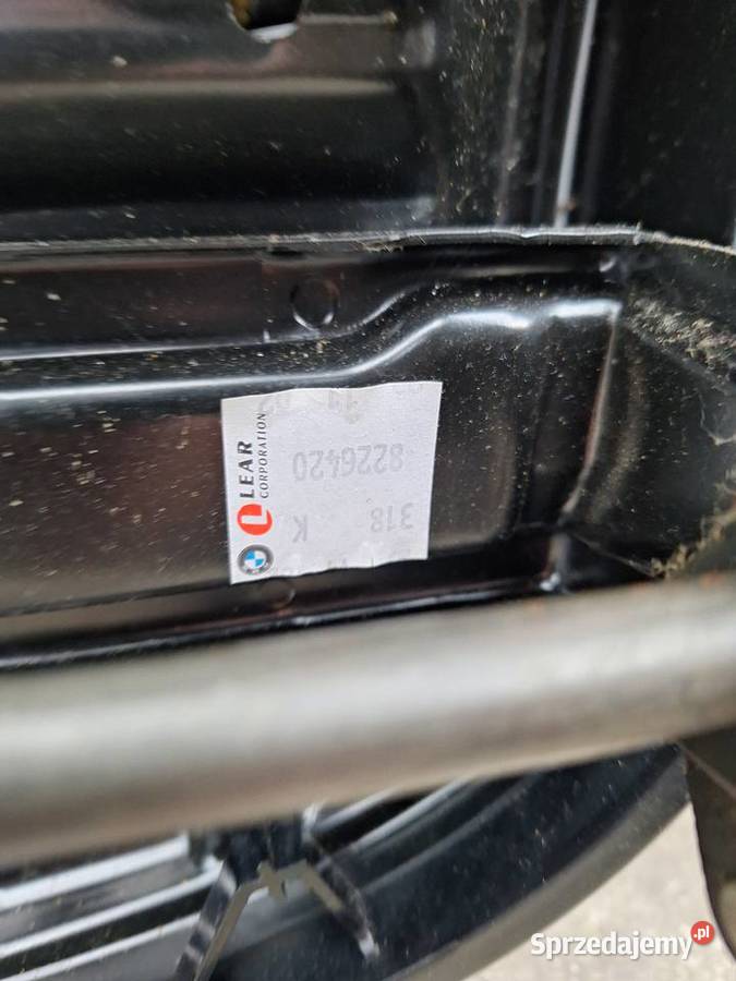 Fotel przód BMW e46 lubelskie Liszno