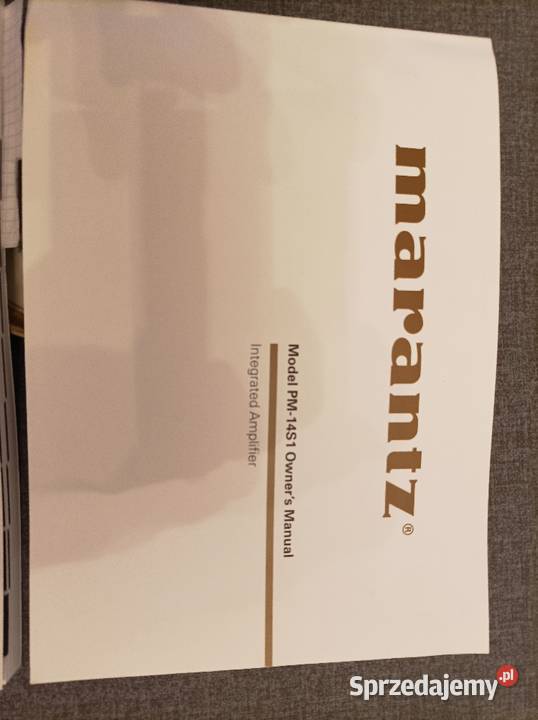 Marantz PM 14S1 Marantz SA 14S1 Specjal Edition Węgorzewo