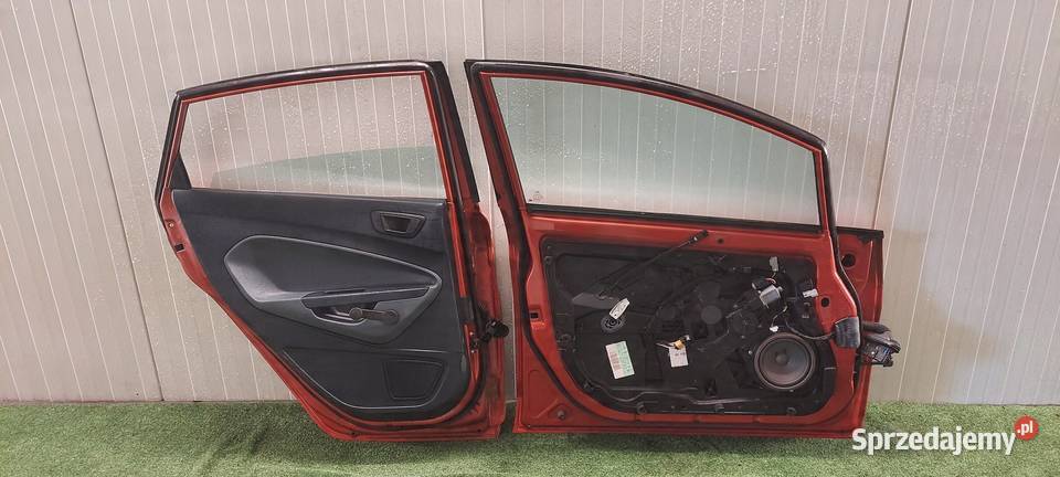 DRZWI LEWY PRZÓD FORD FIESTA MK7 LAK T9 Międzychód