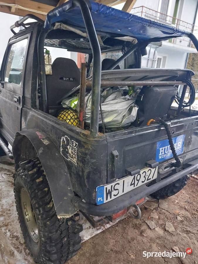 Suzuki samurai 16 zmota blokady wyciagarki mazowieckie Siedlce