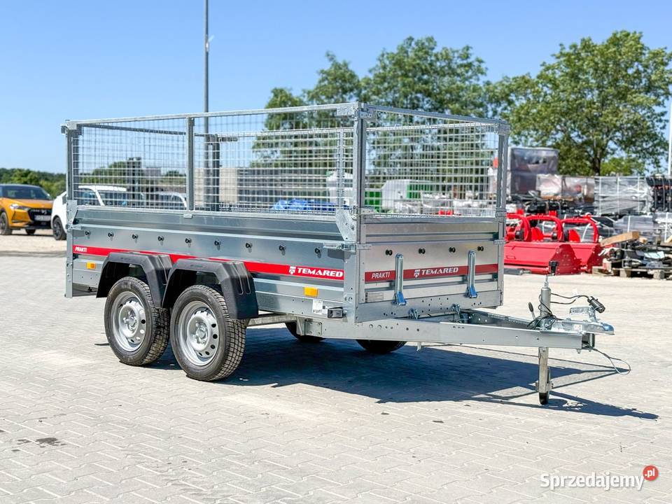 Przyczepa TEMARED PRAKTI 26122 tandem dwuosiowa Rok produkcji 2026 łódzkie