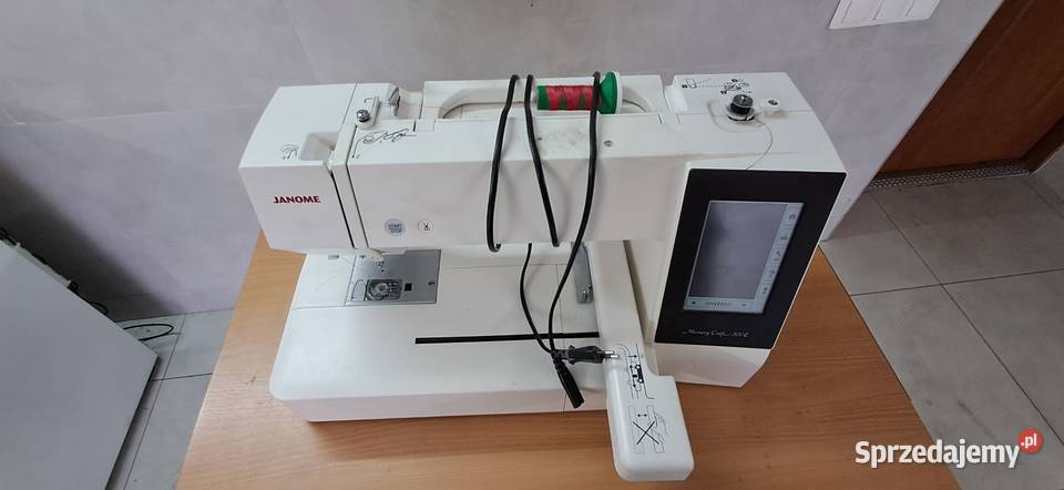 Janome MC 500E Memory Craft hafciarka tamborki Inowrocław sprzedam