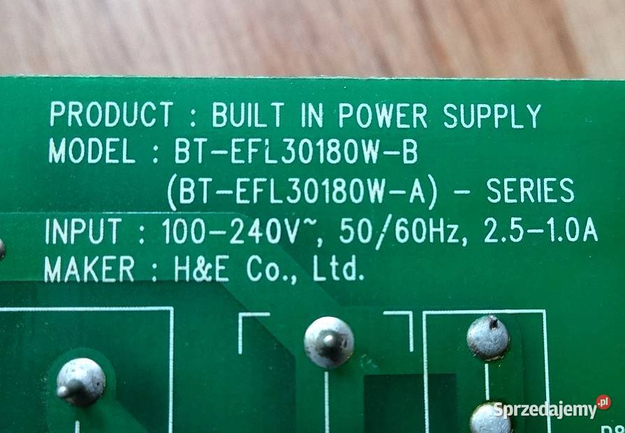Zasilacz BTEFL30180WB z tv LG RZ32LZ55 Szczecin