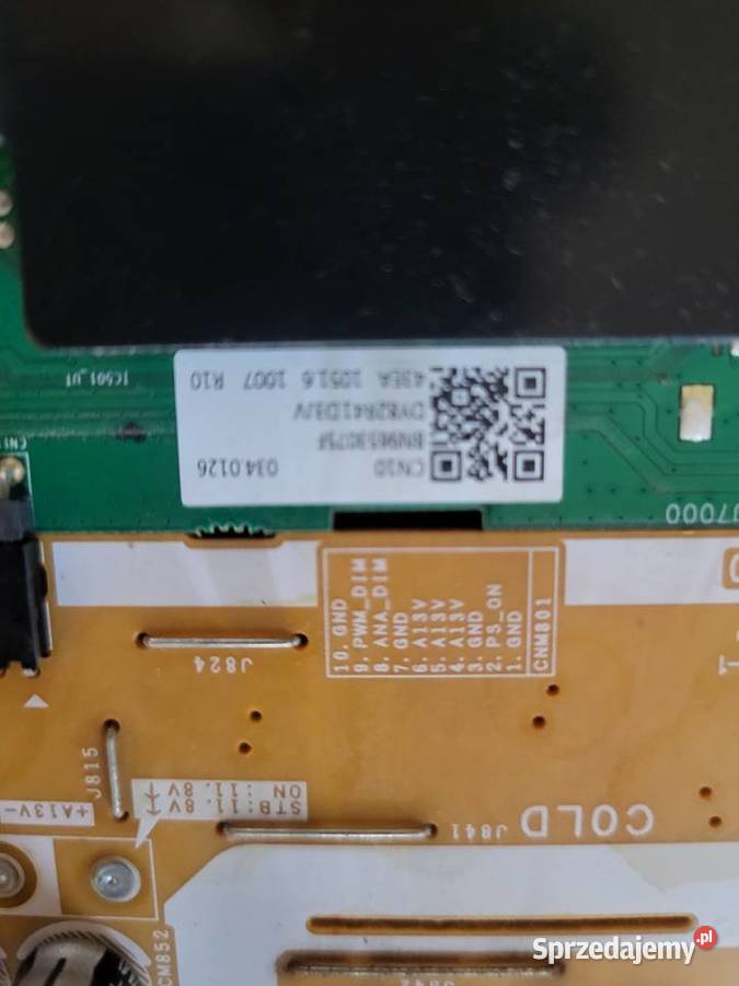 Płyta główna zasilacz Samsung UE43AU7192UXXH śląskie Gliwice