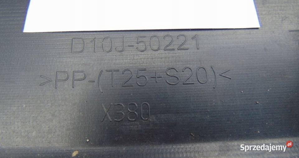 ZDERZAK TYLNY MAZDA CX3 D10J50221 Nowy Tomyśl