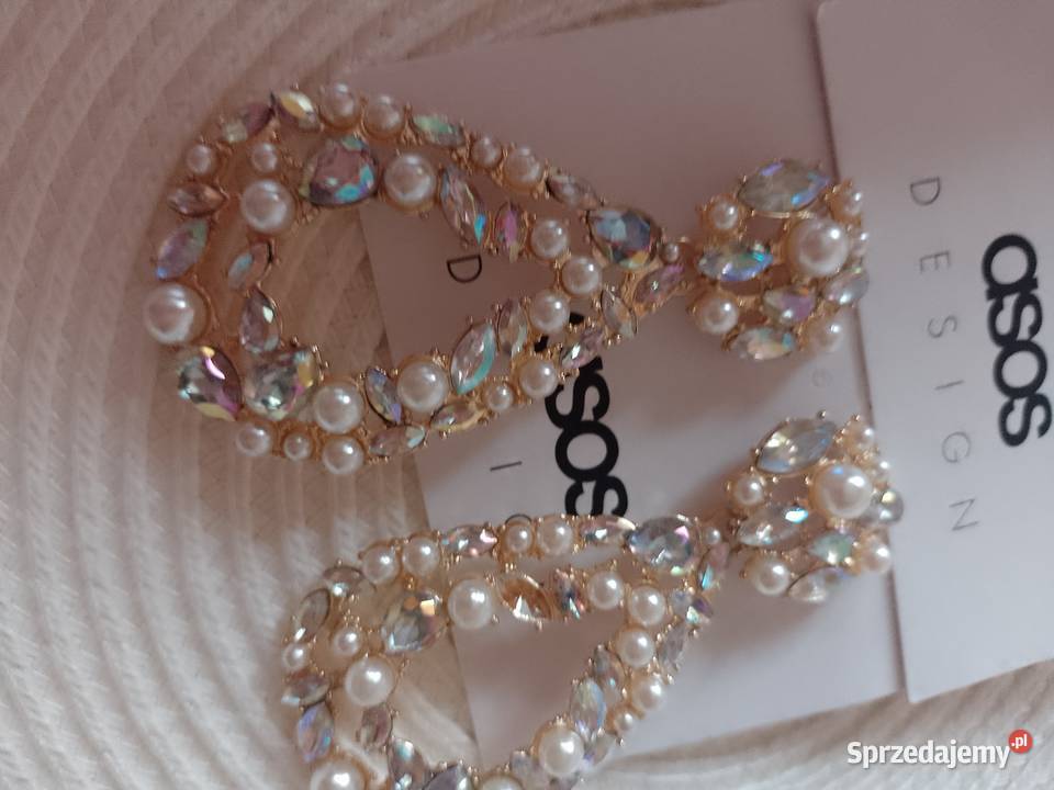 ASOS Wytworne długie Bogato zdobione kolczyki Dla kobiet Kraków