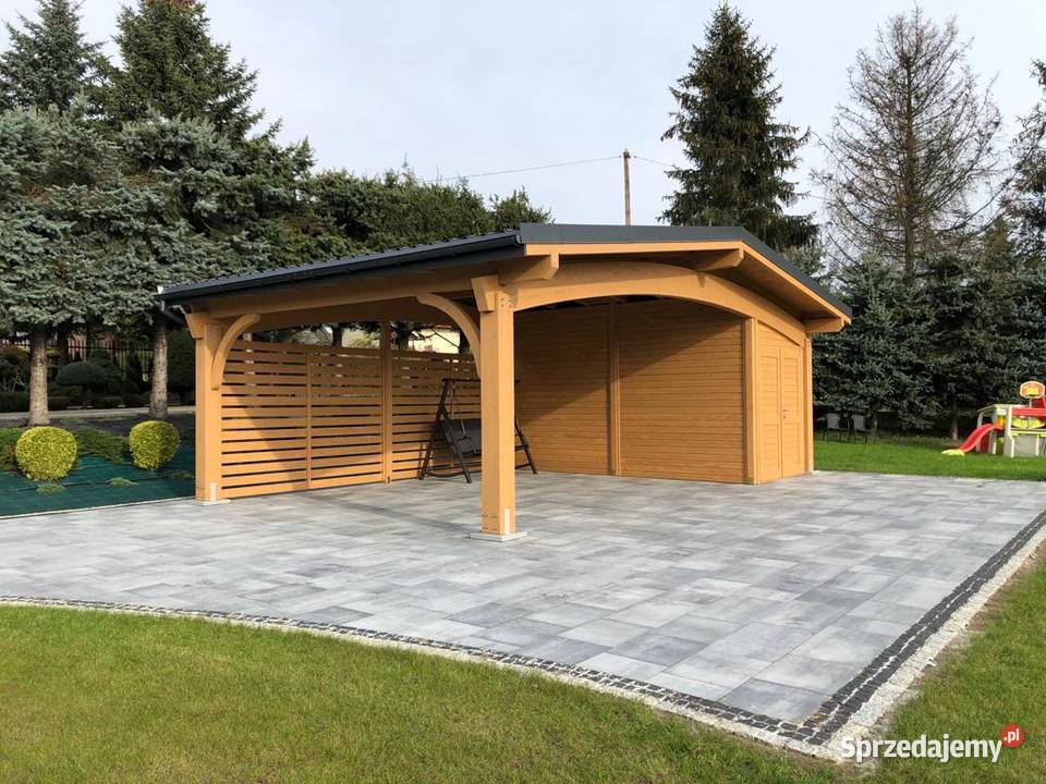 Wiata garażowa ITALIA 9M BSH Architektura ogrodowa Łącko sprzedam