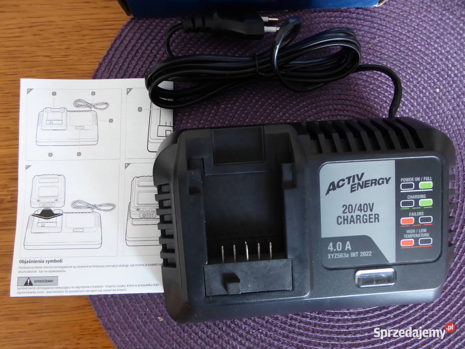 Ładowarka 20V4A ACTIV ENERGY Olsztyn
