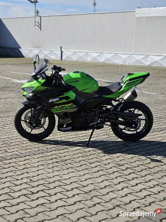 Kawasaki Ninja 400 carbon akrapovic perfekcyjny 399cm3 Bełchatów sprzedam