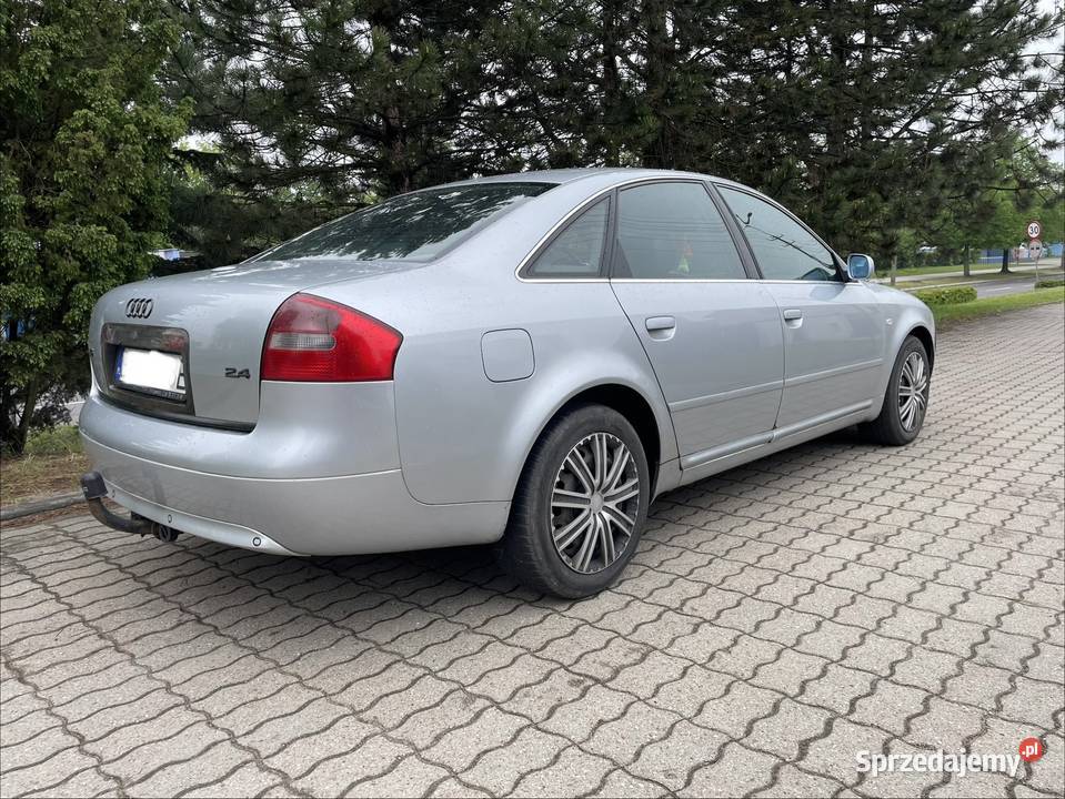 SprawneAudiA6C5Sedan24GazBogWypDłOpłatyHak łódzkie Zduńska Wola sprzedam