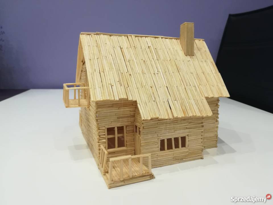 Domek z zapałek Lubin