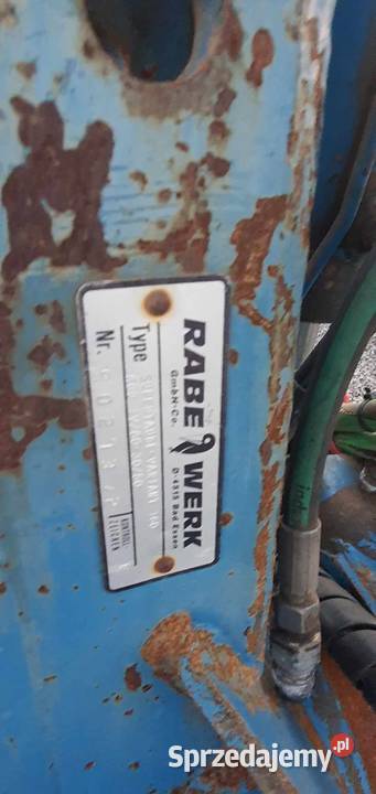 Pług 4 skibowy RABEWERK SUPERTAUBE 160ażur Pługi Bolesławiec sprzedam
