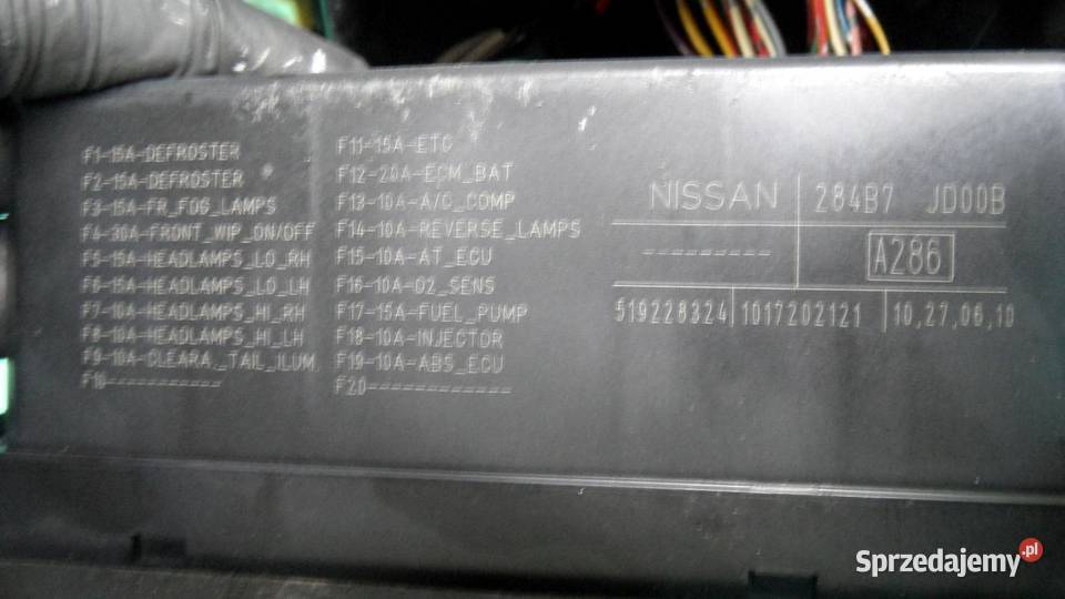 QASHQAI I J10 LIFT 15 DCI 10r skrzynka