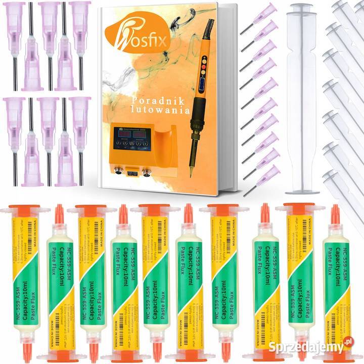 Topnik Flux NC559ASM 10cc Typ NoClean Żelowy Ludźmierz