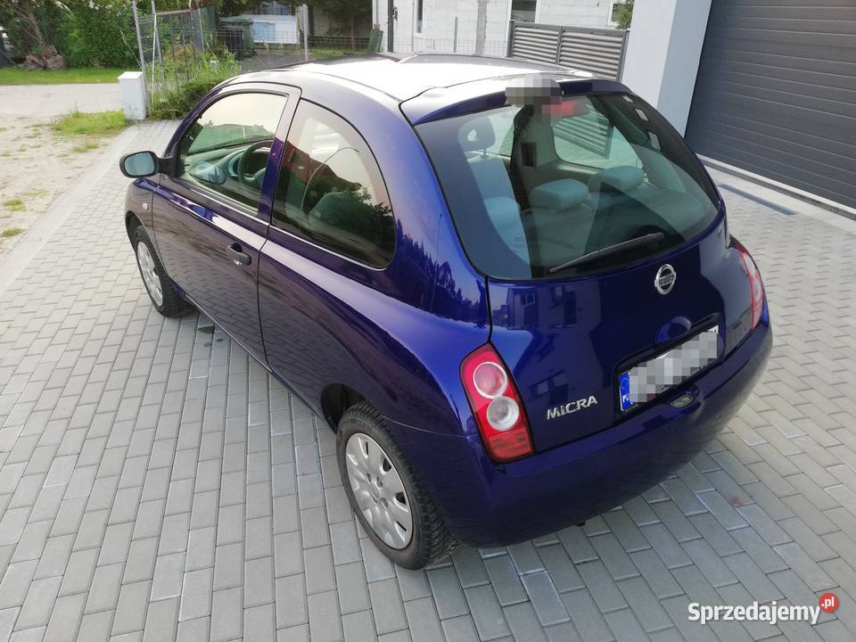 Nissan Micra 12 80 Benzyna Wejherowo