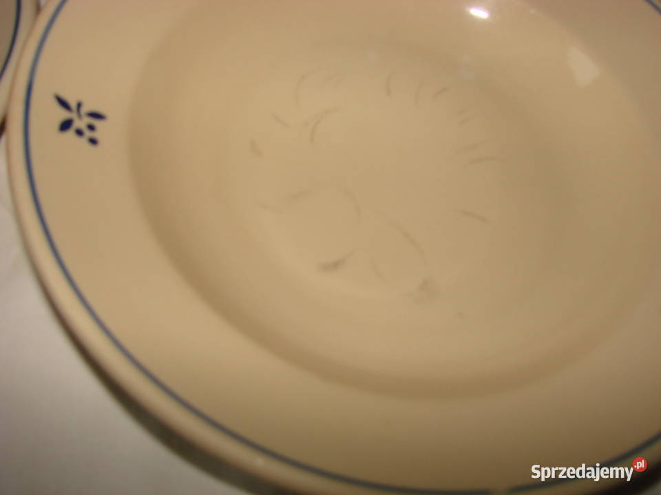 Włocławek talerz obiadowy PRL