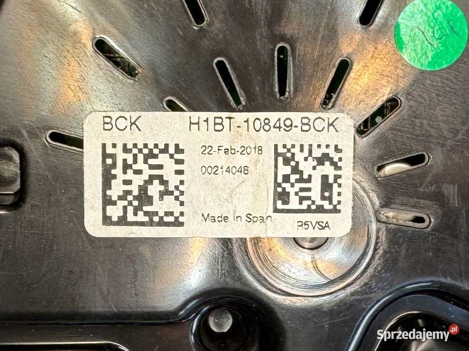 LICZNIK ZEGARY PRĘDKOŚCIOMIERZ FORED FIESTA MK8 Warszawa