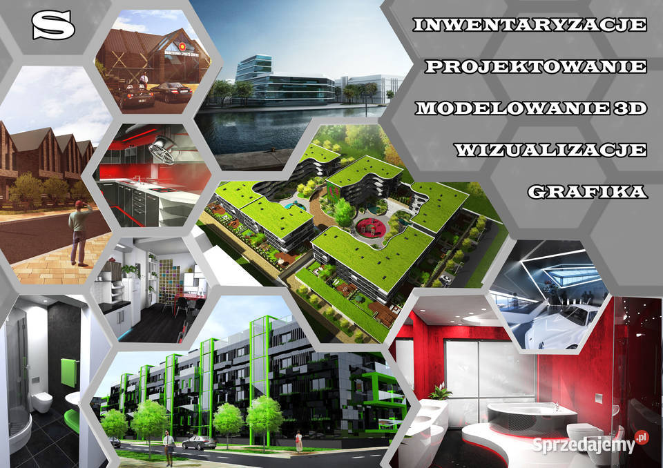 Wizualizacje Modelowanie 3D Grafika zachodniopomorskie Szczecin