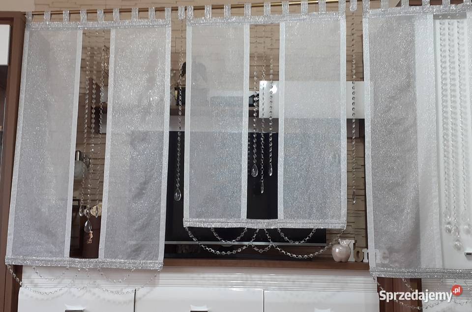 Firany panele z koralami Mława