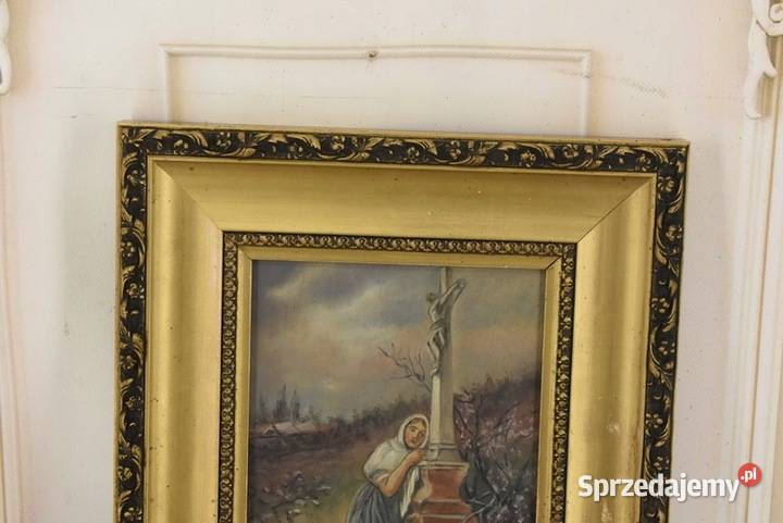 Józef Chełmoński Kobieta Kapliczce Religijny