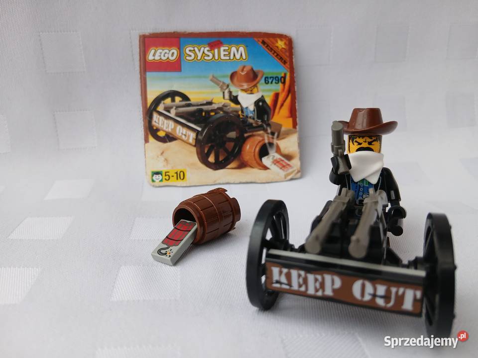 6790 LEGO Zestaw Kompletny Uzbrojony Bandyta Lego