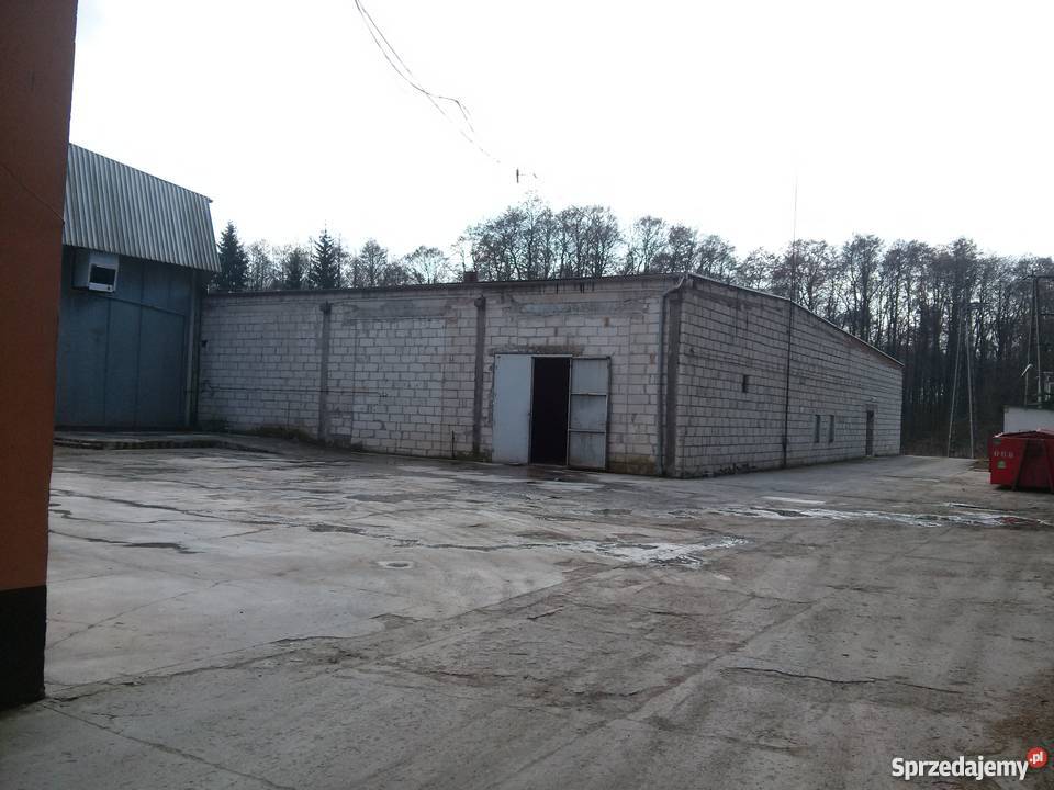 Hala produkcyjnamagazyn z zapleczem socjbiurowym murowany