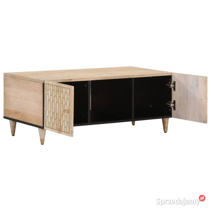 Stolik kawowy 100x54x40 lite drewno mango