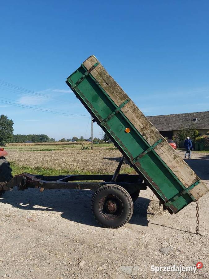 Przyczepa wywrotka nieuszkodzony Jawiszowice sprzedam