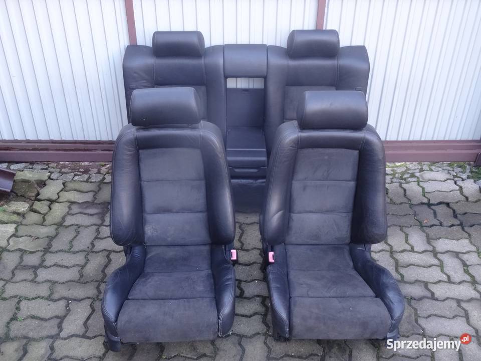 AUDI S8 D2 FOTELE KANAPA SKÓRA ALCANTARA RECARO osobowe Przemęt