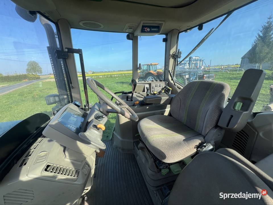 John deere 6830 pneumatyka miękka oś super stan Stolno