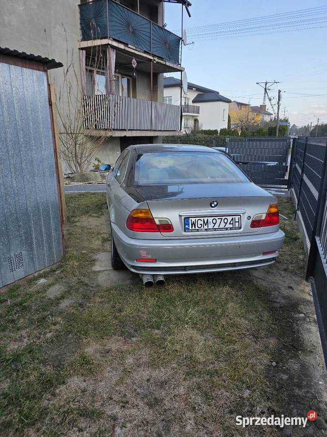 Sprzedam bmw e46 coupe m52b20 336000km mazowieckie Siedlce