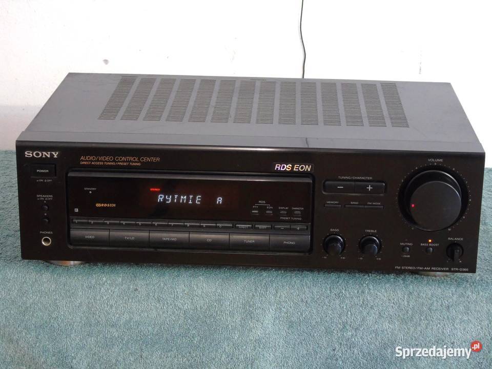 Amplituner Sony STRD365 RDS mocny i sprawny Amplitunery Jasło